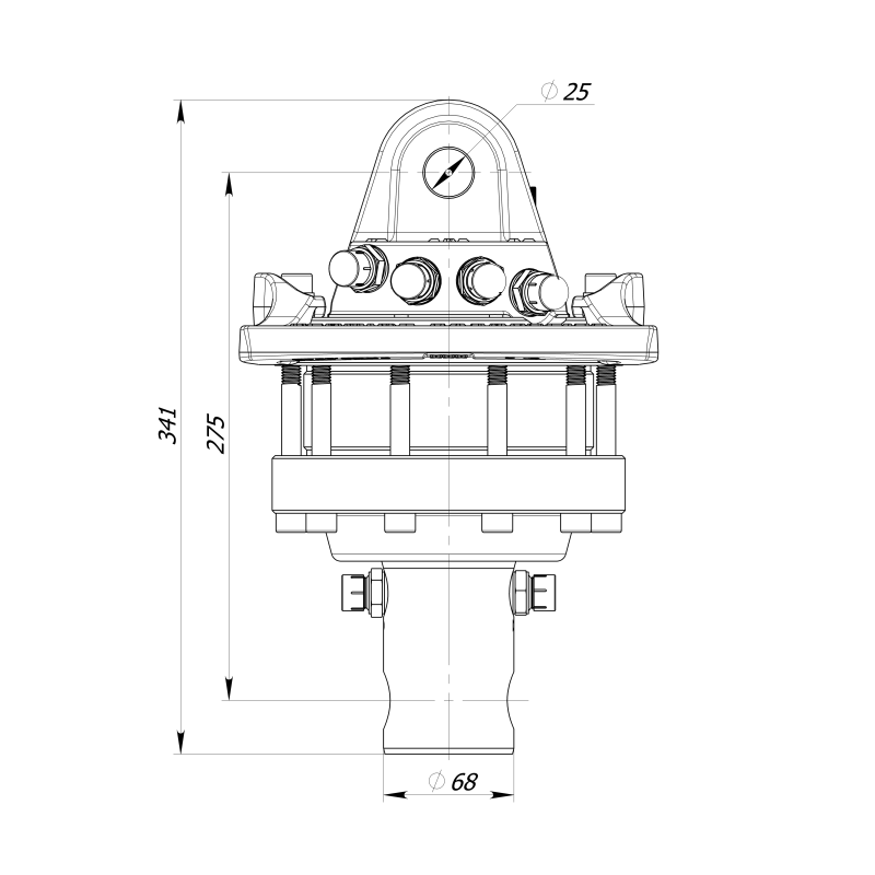 Rotator Formiko FHR4500L ø68 - Formiko -