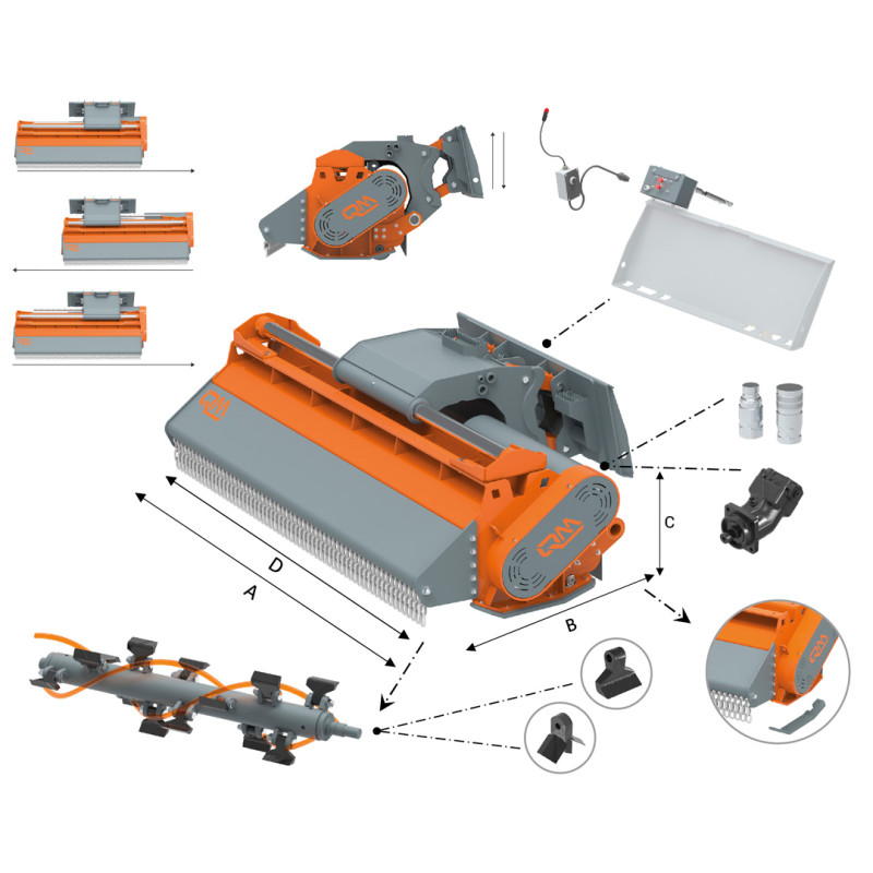 Epareuse QM Agri - QM Agri -