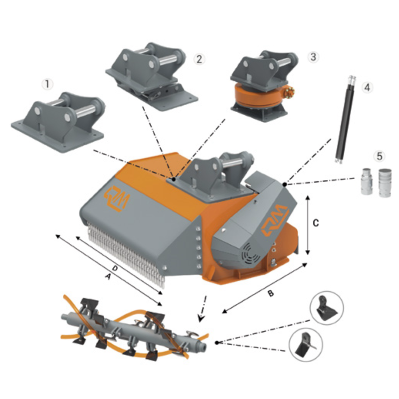 Epareuse QM Agri - QM Agri -