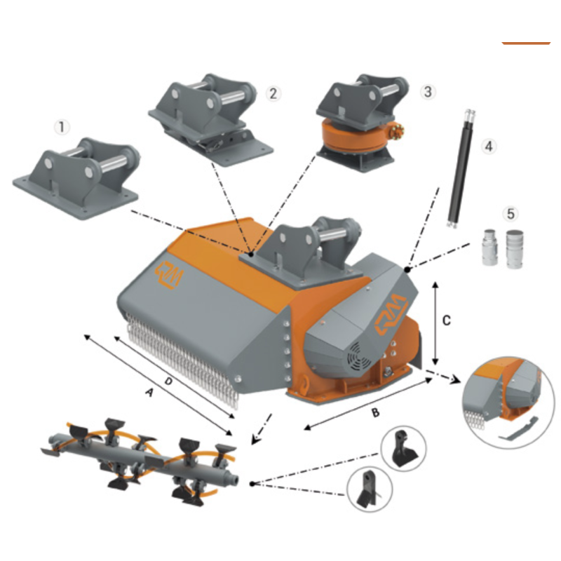 Epareuse QM Agri - QM Agri -